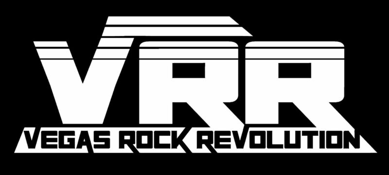 Vegas Rock Revolution VRR black and white logo